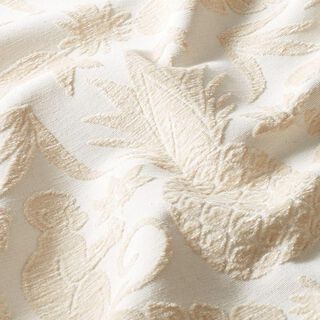 Chenille-jacquard Barock djungel – kräm, 