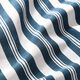 Dekorationstyg Jacquard ränder – havsblå/vit,  thumbnail number 2