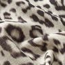 Viskos-linne-mix Leoprint digitaltryck – mandel/svart,  thumbnail number 2