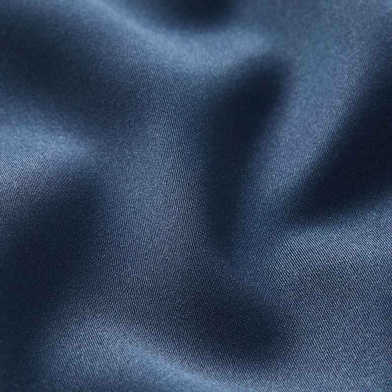 Mikrofiber Satin – marinblått, image number 3