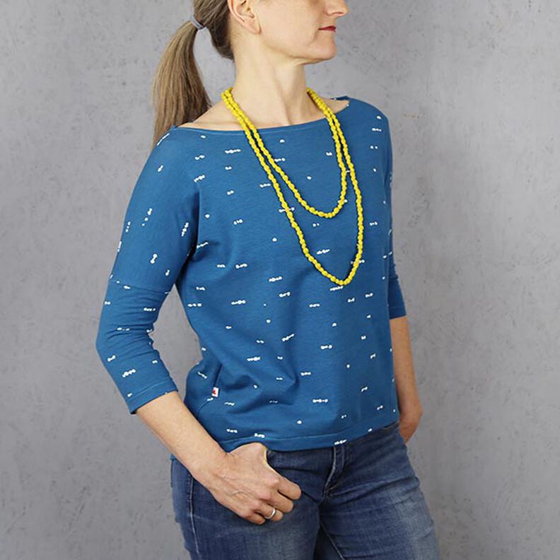 FRAU KARLA - sommartröja med 3/4-lång ärm, Studio Schnittreif | XS - XXL,  image number 5