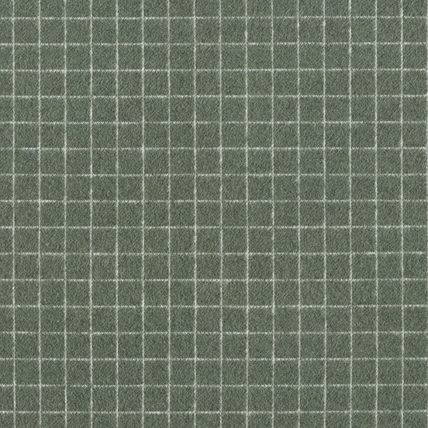 Stickad jacquard uppruggad rutnät – grått, image number 1