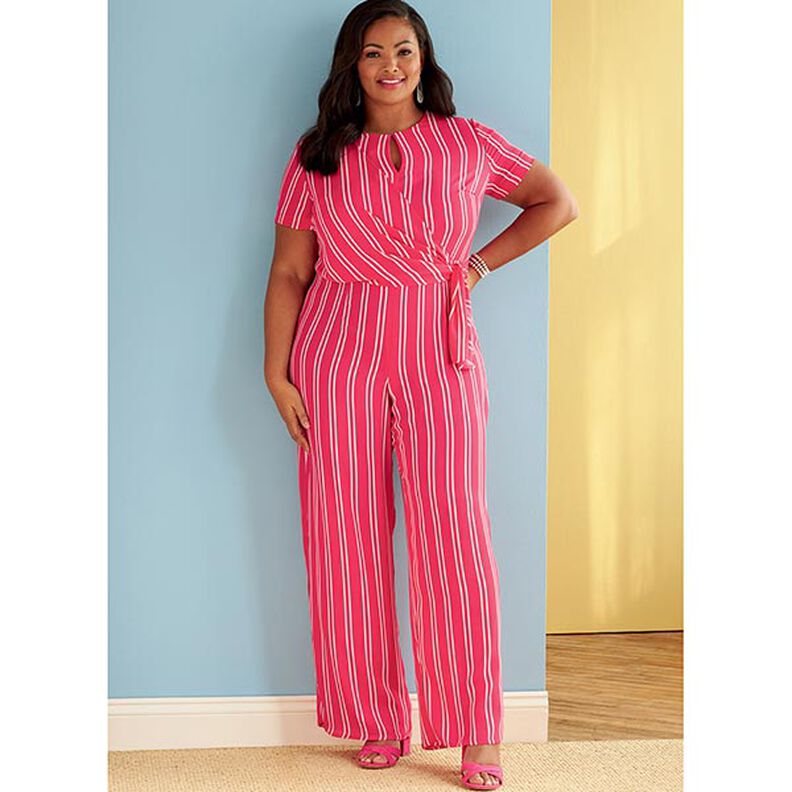 Omlottklänning, Butterick B6826 | 52-58,  image number 3