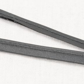Satin passpoalband [10 mm] – grått, 