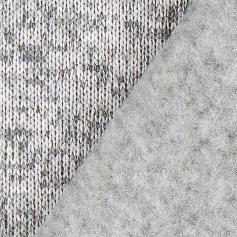 Stickad fleece – ljusgrått,  image number 3