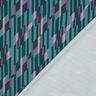 Romanitjersey Abstrakta romber – petrol/rosa,  thumbnail number 4