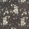 Chiffong med glittrande kritstrecksränder batikoptik – svart/vit,  thumbnail number 1