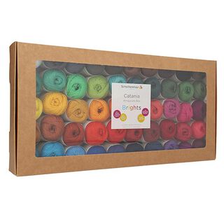 Catania-låda strålande färger, 50 x 20g | Schachenmayr, 