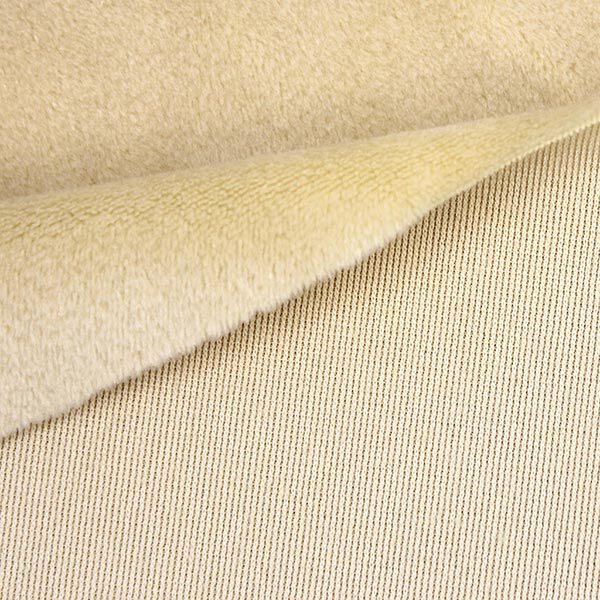 Plysch SuperSoft SHORTY [ 1 x 0,75 m | 1,5 mm ] - beige | Kullaloo,  image number 3