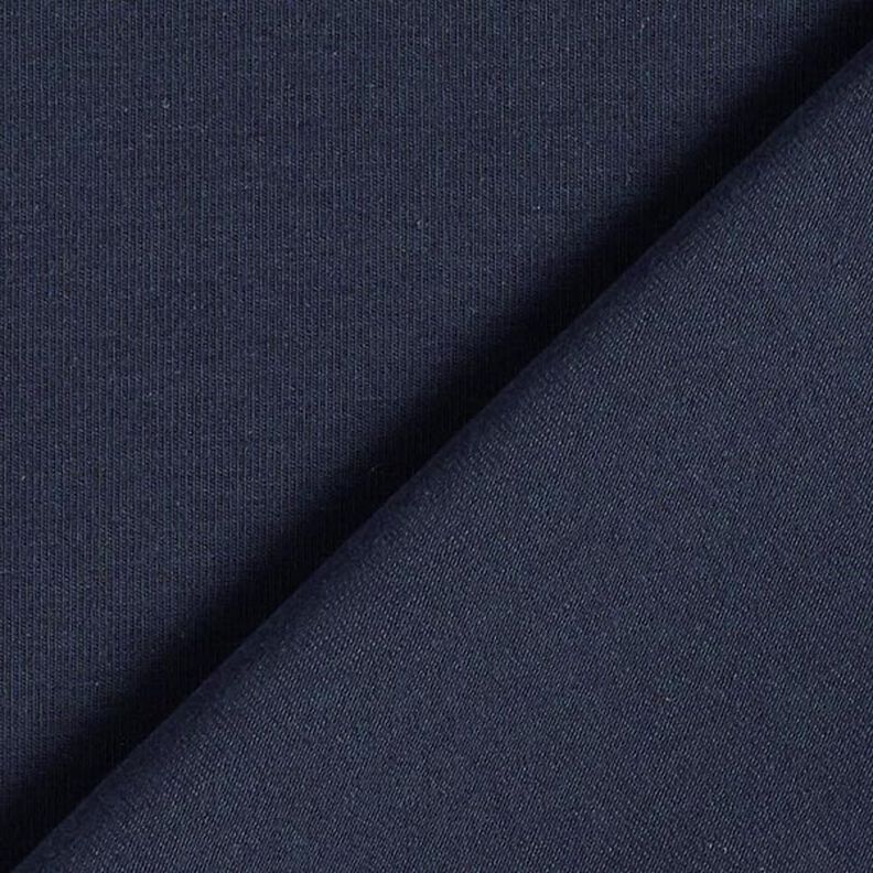 GOTS Bomullsjersey | Tula – marinblått,  image number 3