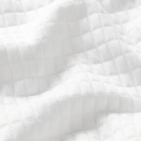 Quiltad jersey boxar – vit, 