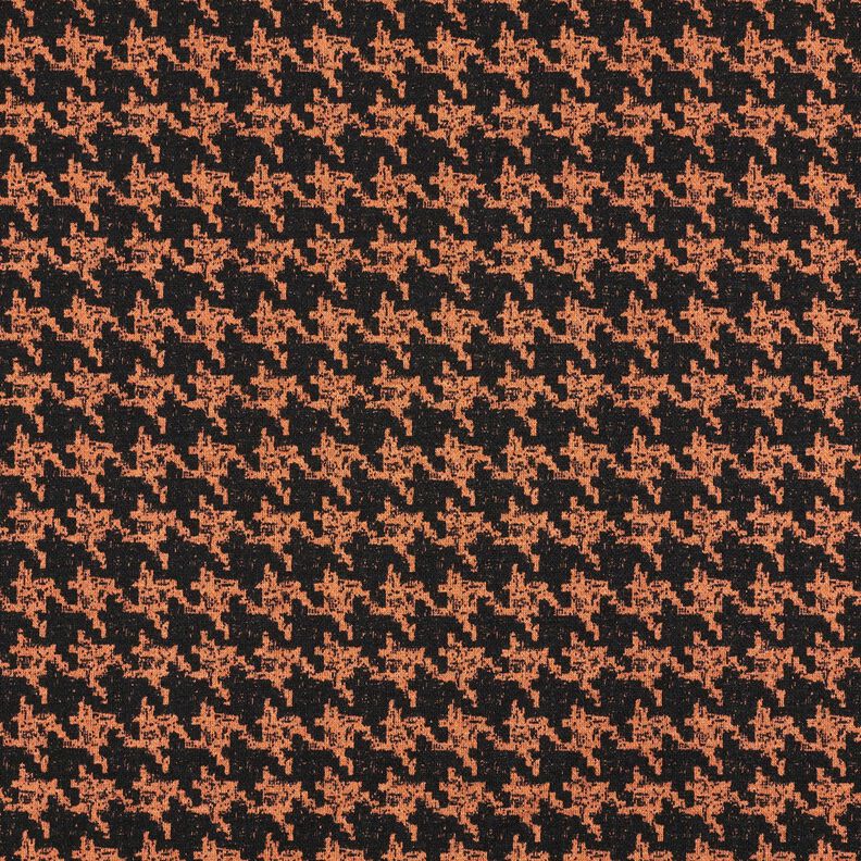 Viskosjersey – persikofärgad/svart, image number 1
