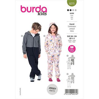 Overall, Burda 9275 | 104-134, 