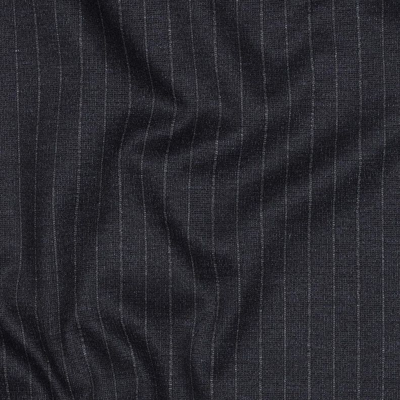 Romanit Jersey Kritstrecksränder – nattblå, image number 2