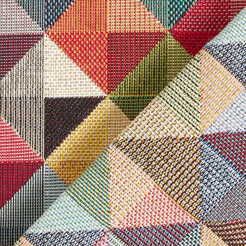 Dekorationstyg Gobeläng Färgglada retroromber, image number 4