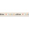Band Handmade with Love [ 15 mm ] – yllevit/brun,  thumbnail number 2