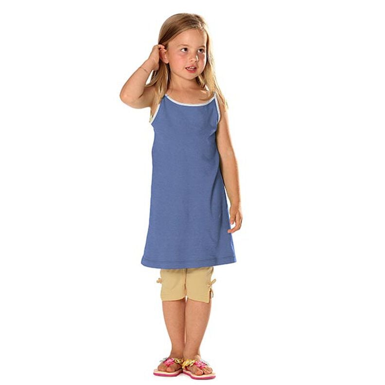 Viskosjersey Medium – jeansblå, image number 6