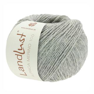 LANDLUST Alpaca Merino 100, 50g | Lana Grossa – ljusgrått, 