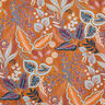 Dekorationstyg Halvpanama Paisley-blad – karamell,  thumbnail number 1