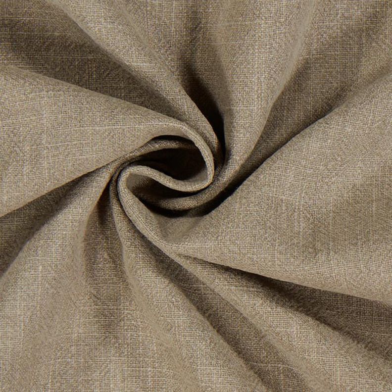 Linnetyg ramie mix stonewashed, kraftig kvalitet – oliv,  image number 2