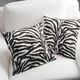 Djurfällsimitat zebra – svart/vit,  thumbnail number 6