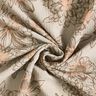 Muslin/Dubbel-krinkelväv sommarblommor – ljus gråbrun/mellanbrunt,  thumbnail number 3