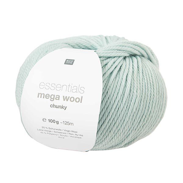 Essentials Mega Wool chunky | Rico Design – aquablått,  image number 1