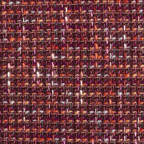 Bouclé ny ullmix Lurex – merlot, image number 1