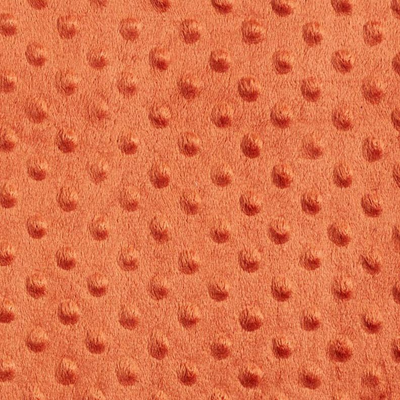 Mysfleece präglade prickar – terracotta,  image number 1