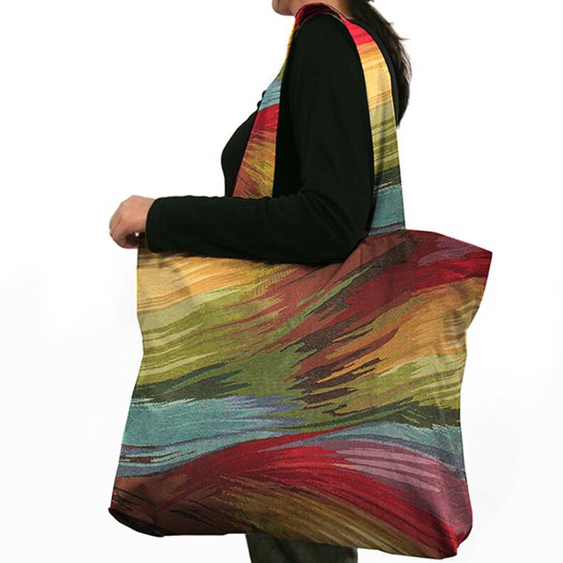 Jacquard Gobeläng Färger 2 – blå/rött,  image number 6