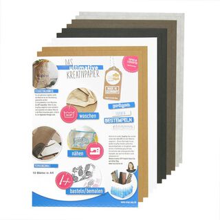 SnapPap Läderpapper sortiment, (10 x A4), 