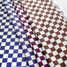 GOTS Bomullspoplin Schackrutigt färggradient | TCC x LOOKS by Wolfgang Joop – indigo/burgunder,  thumbnail number 7