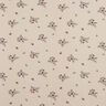 GOTS Bomullsjersey Spridda blommor | Poppy Fabrics – mandel,  thumbnail number 1