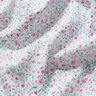 Bomullstyg Poplin ljuva blommor – pepparmynta/pastellviolett,  thumbnail number 2