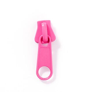 Blixtlåslöpare metall (skentjocklek 8) - rosa, 