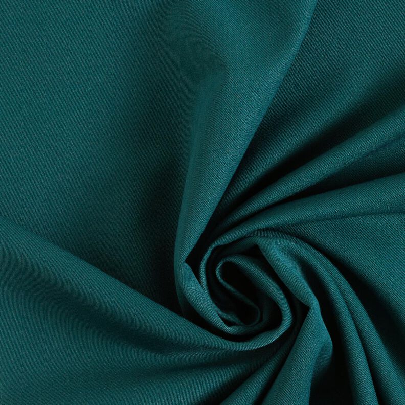 Bi-stretch gabardin – petrol,  image number 1
