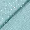 Muslin/Dubbel-krinkelväv prickar – duvblå,  thumbnail number 4