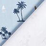 Bomullsjersey Hawaii-känsla – silverblå,  thumbnail number 4