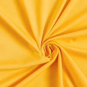 Bomullsjersey medium enfärgad – solgult, 
