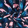 Bomullsjersey Flamingo | Glitzerpüppi – nattblå/ljusrosa,  thumbnail number 3
