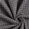 Stickad jacquard uppruggad rutnät – mörkgrå,  thumbnail number 4