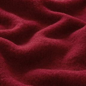 Ullfleece ren nyull Enfärgat – bordeauxröd, 