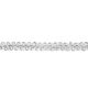 Posamentbård Lurex [10 mm] - silver,  thumbnail number 1