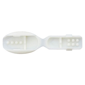 Snörstopp Clip [Längd: 25 mm] – vit, 