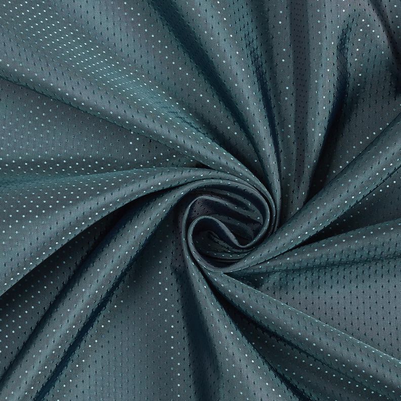Fodertyg Jacquard små prickar – blå,  image number 1