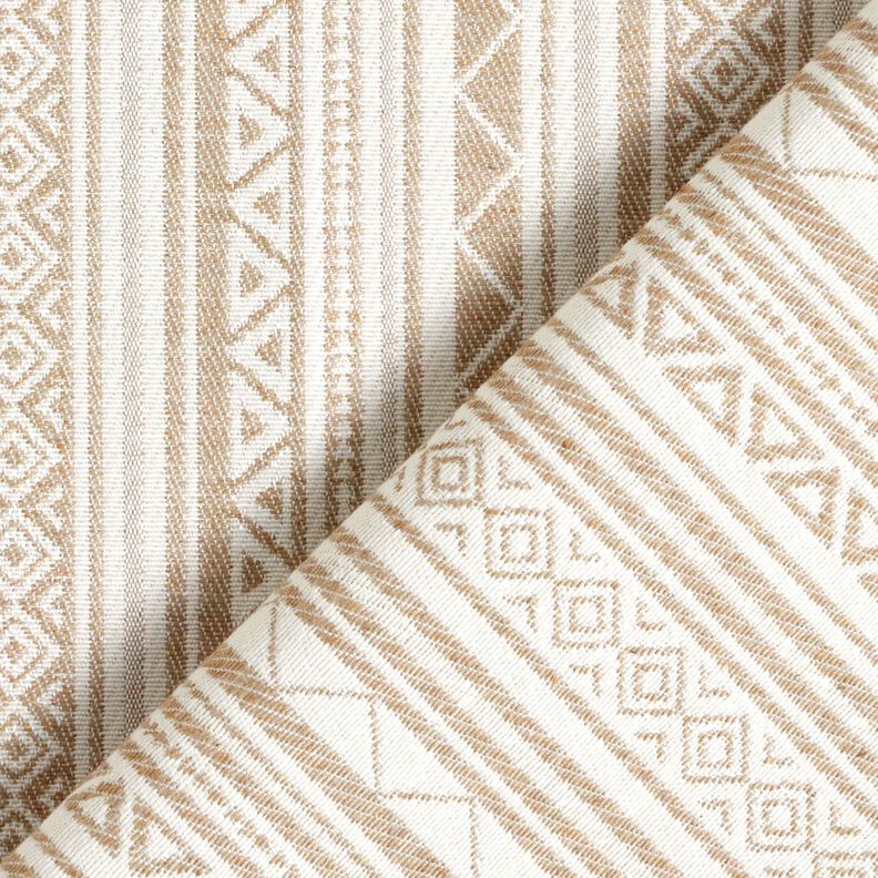 Dekorationstyg Jacquard etno-r&auml;nder &ndash; anemon/yllevit,  image number 4