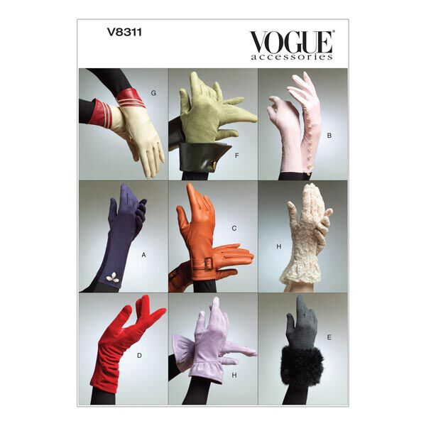 Handskar, Vogue 8311,  image number 1