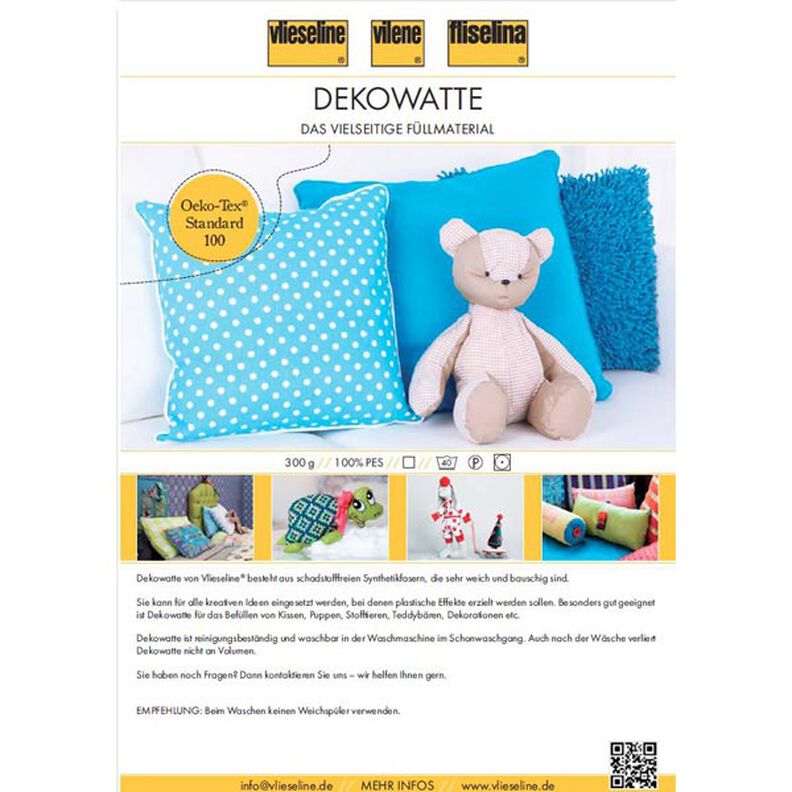 Dekorvadd [300 g] | Vlieseline – vit,  image number 1