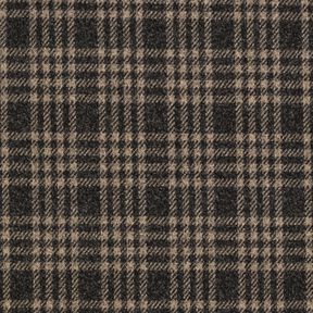 Kappstickat stretch rutigt – svart/beige, 