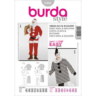Nikolaus / Bajazzo, Burda 2466, 